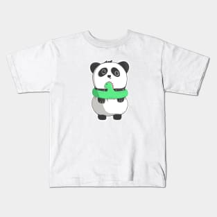 Dino Panda Kids T-Shirt